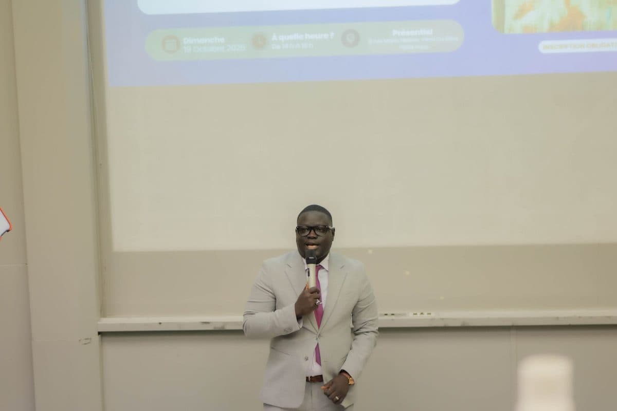 Présentation lors d'un événement Étudiant 360